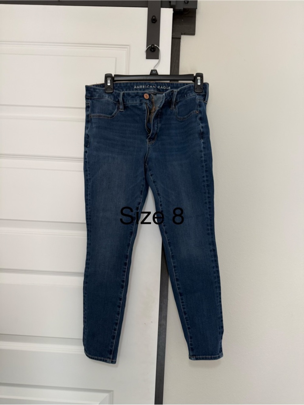 American Eagle Outfitters Dark Blue Skinny Jeans
